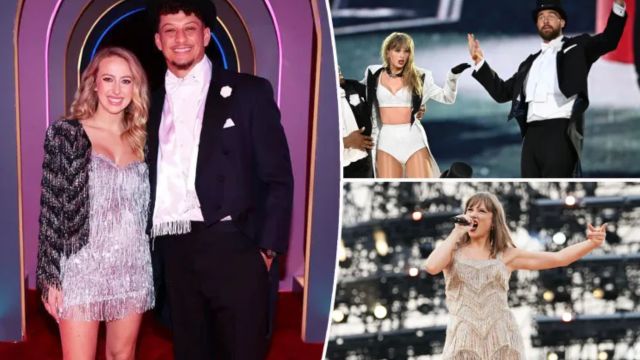 Taylor Swift Joins Travis Kelce, Brittany, and Patrick Mahomes at Eras-Themed Party in Kansas City